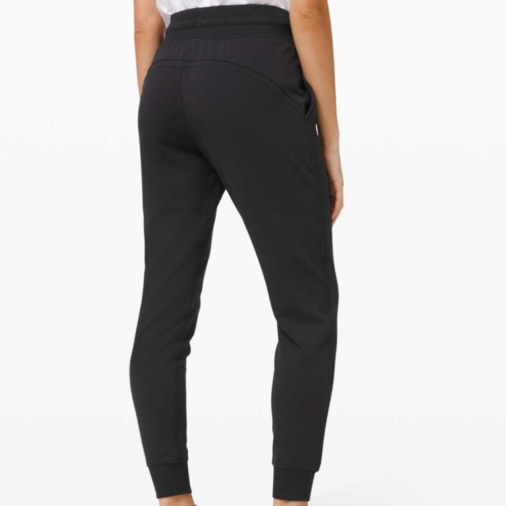 Lululemon Black Warm Down High Rise Jogger Modal  - 8